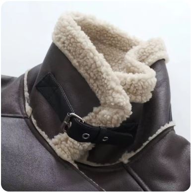 Metropolitan Shearling Aviator Jacket