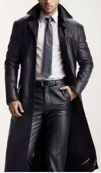 Vanguard Elite Leather Overcoat