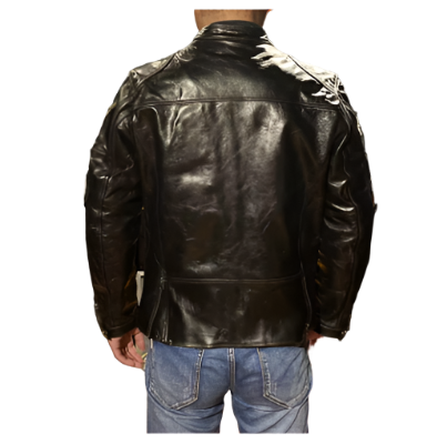 Road Warrior Patchwork Leather Jacket