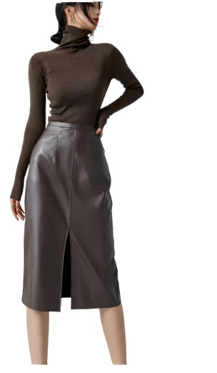 Sleek Elegance Midi Skirt