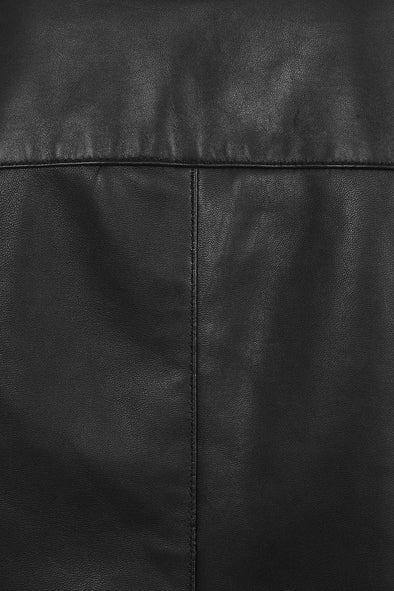 Men's Sleek Leather Jacket