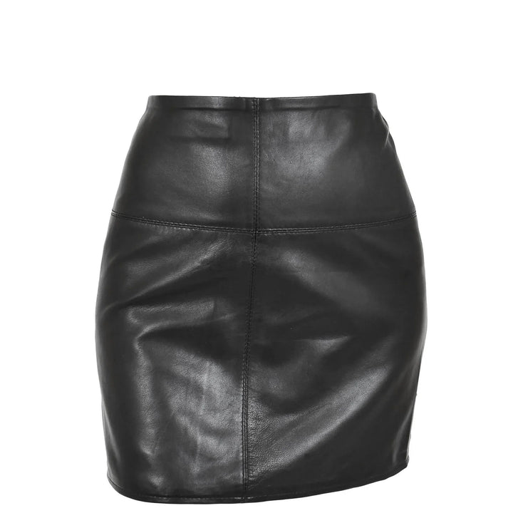 Ladies' Premium Genuine Leather Pencil Skirt