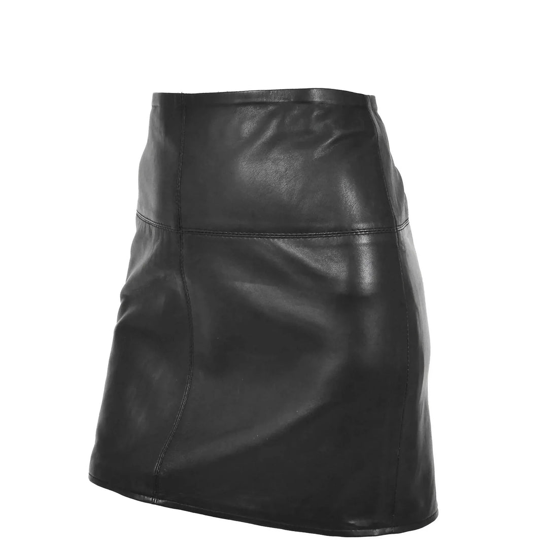 Ladies' Premium Genuine Leather Pencil Skirt