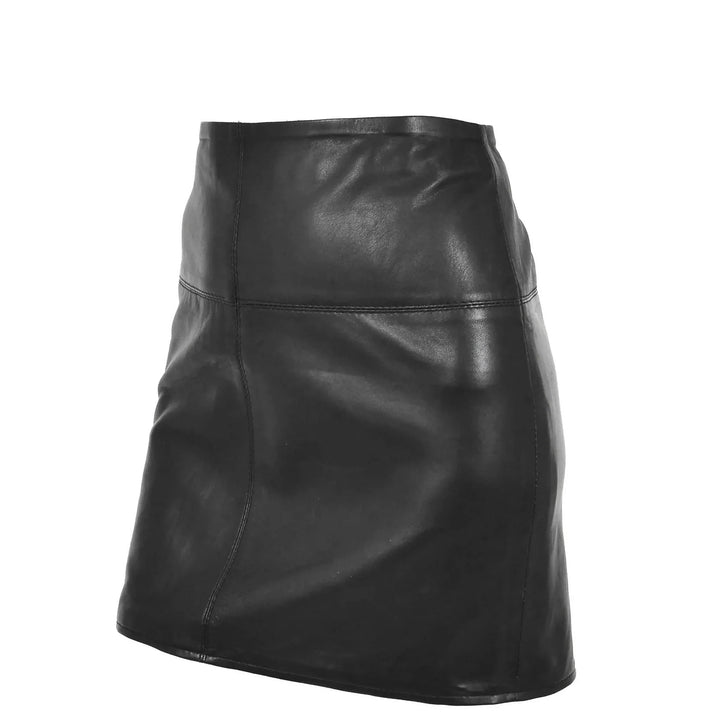 Ladies' Premium Genuine Leather Pencil Skirt