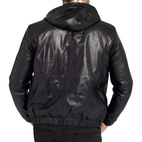 Men's Hooded Bomber Jacket