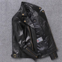 Men's Leather Moto Jacket