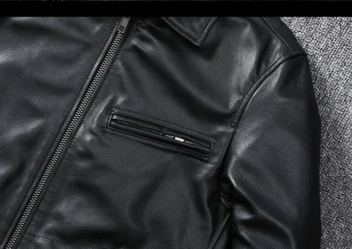 Men's Classic Leather Jacket