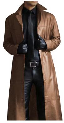 Vanguard Elite Leather Overcoat