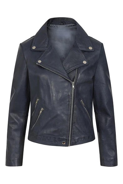 Women’s Premium Leather Biker Jacket