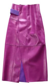 Trendy Pink Leather Skirt for Women – Shop Now
